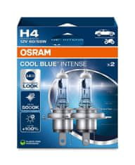 Osram OSRAM H4 12V 60/55 W P43 Cool Blue INTENSE NextGen. 5000K plus 100% Duo 2ks 64193CBN-2HB