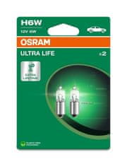 Osram OSRAM H6W 12V 6W BAX9s ULTRA LIFE 2ks blister 64132ULT-2BL