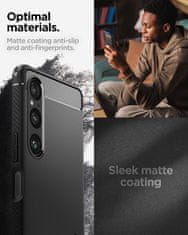 Spigen Rugged Armor, matte black - Sony Xperia 1 VI