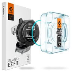 Spigen Glass tR EZ Fit 2 Pack - Garmin Instinct 2X Solar