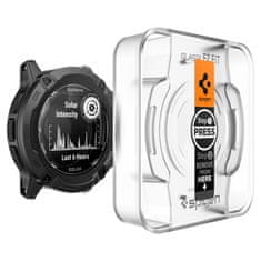 Spigen Glass tR EZ Fit 2 Pack - Garmin Instinct 2X Solar