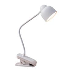 LUMILED Stolová lampa LED 7W CCT DIM nastaviteľná školská lampička TESA biela