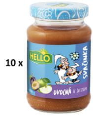 Hello ovocná svačinka se švestkami 10 x 190 g