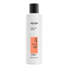 Nioxin Čistiace šampón pre jemné farbené výrazne rednúce vlasy System 4 (Shampoo Cleanser System 4 ) (Objem 300 ml)