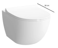 Vitra SENTO závesné WC 50cm 4337-003-0075 - Vitra