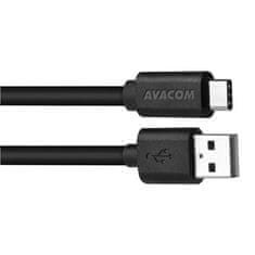 Avacom Dátový a nabíjací USB kábel USB Type-C, 1 m