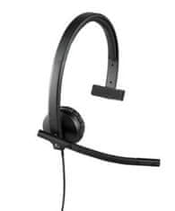 Logitech UC Corded Mono USB Headset H570 (Leatherette Pad) - Business EMEA