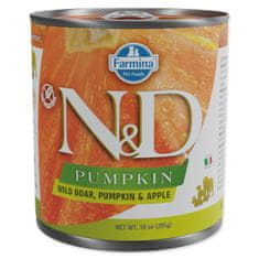 N&D Konzerva Dog Wild Boar, Pumkin & Apple 285g