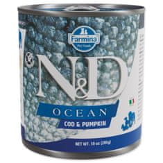 N&D Konzerva Dog Ocean Cod & Pumpkin 285g