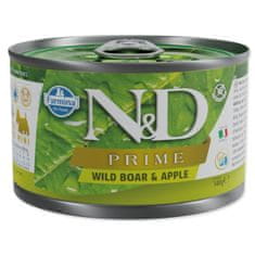 N&D Konzerva Dog Prime Wild Boar & Apple 140g