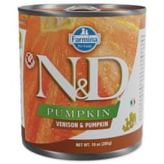 N&D Konzerva Dog Venison & Pumpkin 285g