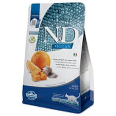 N&D Krmivo Cat Ocean Herring, Pumpkin & Orange 0,3kg