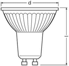 Osram OSRAM PARATHOM DIM PAR16 80 dim 120d 8.3W / 930 GU10