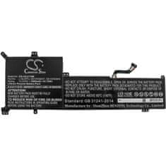 CameronSino Baterie pro Lenovo IdeaPad 3-17ADA05, IdeaPad 3-17ARE05, IdeaPad 3-17IML05, 3600mAh, Li-Pol