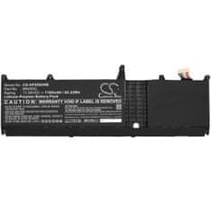 CameronSino Baterie pro HP ZBook Studio G9, 7100 mAh, Li-Pol