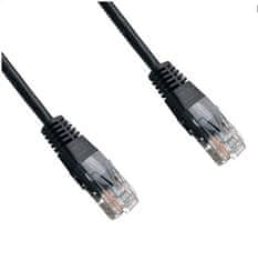 DATACOM Patch cord UTP CAT6 1m čierny