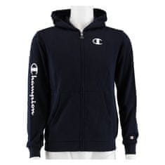 Champion Mikina tmavomodrá 156 - 167 cm/XL Full Zip C-logo