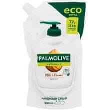 Palmolive Palmolive - Naturals Almond & Milk Handwash Cream ( náplň ) - Vyživující tekuté mýdlo s mandlovou vůní 500ml 