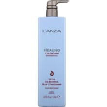 Lanza L’ANZA - Healing ColorCare De-Brassing Blue Conditioner - Tónovací kondicionér pro hnědé odstíny 1000ml 