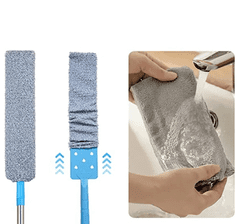 Camerazar Set flat cleaning brush with telescopic handle