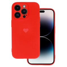 Vennus Zadný kryt Heart pre Iphone 14 Pro Max design 1 červený