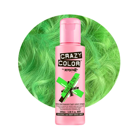 Crazy Color 79 Farba na vlasy Toxic (Neon Green) 100ml