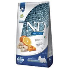 N&D Krmivo Dog Ocean Adult Mini Codfish, Pumpkin & Orange 7kg