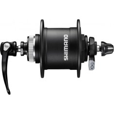 Shimano Alivio DH-T4050-1D náboj - predný 100 mm, 6V, 1,5 W, 32 dier, CL, čierny