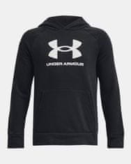 Under Armour Chlapecka mikina UNDER ARMOUR Rival Fleece Big Logo - čierna