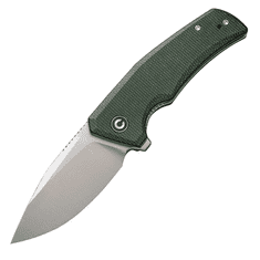 Civilight C23006-2 Regulatron vreckový nôž 7,6 cm, Satin, zelená, Micarta