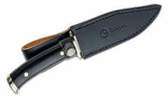 Civilight C20072-1 Teton Tickler outdoorový nôž 13,9 cm, Satin, čierna, G10, niklové striebro, puzdro 