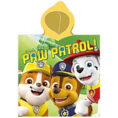 Carbotex Detské plážové pončo - osuška s kapucňou Paw Patrol