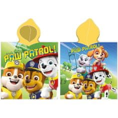 Carbotex Detské plážové pončo - osuška s kapucňou Paw Patrol