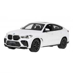 Rastar Auto BMW X6 M na diaľkové ovládanie 1:14 RASTAR, biele