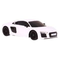 Rastar Auto Audi R8 na diaľkové ovládanie 1:24 RASTAR, biele