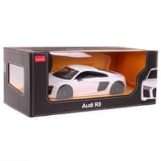 Rastar Auto Audi R8 na diaľkové ovládanie 1:24 RASTAR, biele