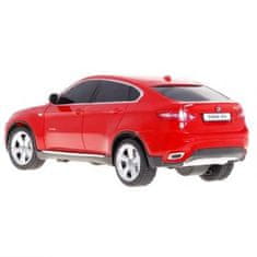 Rastar Auto BMW X6 na diaľkové ovládanie 1:24 RASTAR, červené