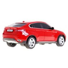 Rastar Auto BMW X6 na diaľkové ovládanie 1:24 RASTAR, červené