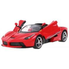 Rastar Auto Ferrari LaFerrari Aperta na diaľkové ovládanie 1:14 RASTAR, červené