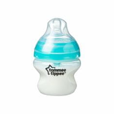 Tommee Tippee CTN Dojčenská Flaša ADVANCED ANTI-COLIC pomalý prietok, 150 ml 0m+, Modrá