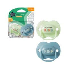 Tommee Tippee CTN AnyTime, Silikónový Cumlík, 6-18m, 2ks