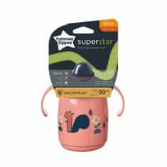 Tommee Tippee Superstar Sippee Netečúci hrnček/pohárik 6m +, ružový 300 ml