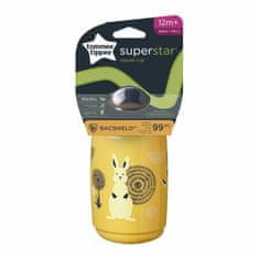 Tommee Tippee Superstar Sipper Netečúci hrnček/pohárik 390 ml, 12m+, žltý