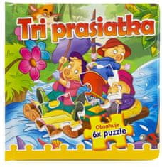 Puzzle kniha Tri prasiatka