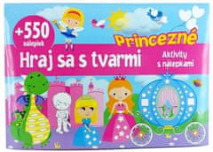 Hraj sa s tvarmi Princezné +550 nálepiek