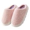 Teplé zimné protišmykové papuče unisex – ružová 38/39 | COZYSTEPS