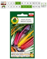 BOBIMARKET listová repa bright lights dekorácia semená bez gmo