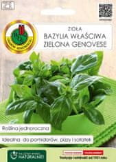 BOBIMARKET bazalka pravá zelená genovese semená bez gmo