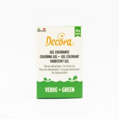 Decora Gélová farba zelená 28 g