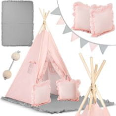 shumee Teepee stan pre deti NK-406 Nukido - svetloružový